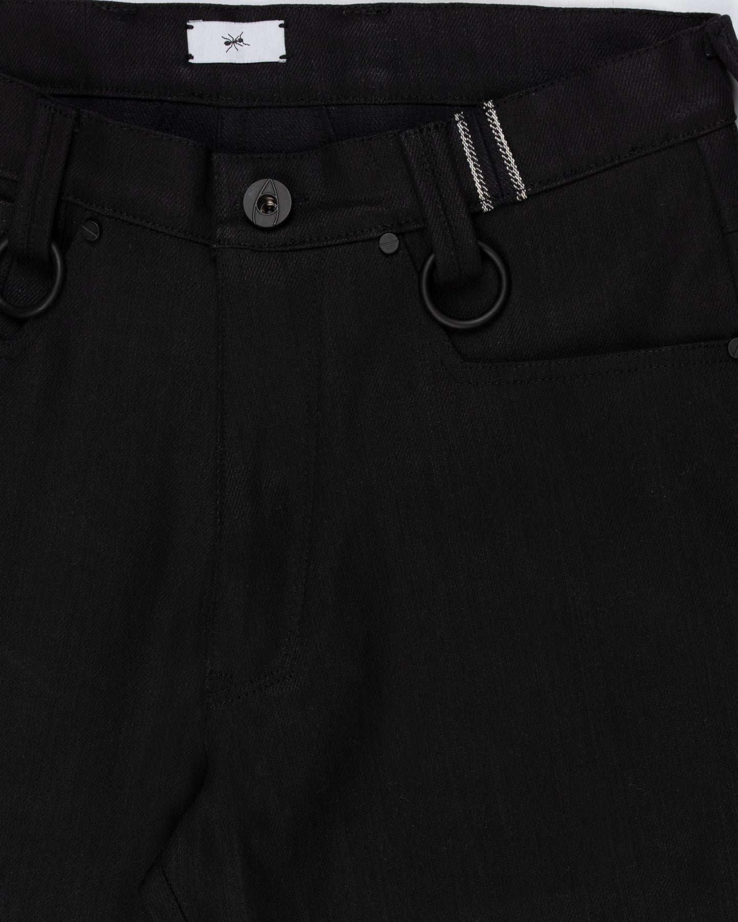 BOOTCUT SELVEDGE DENIM (BLACK RAW)
