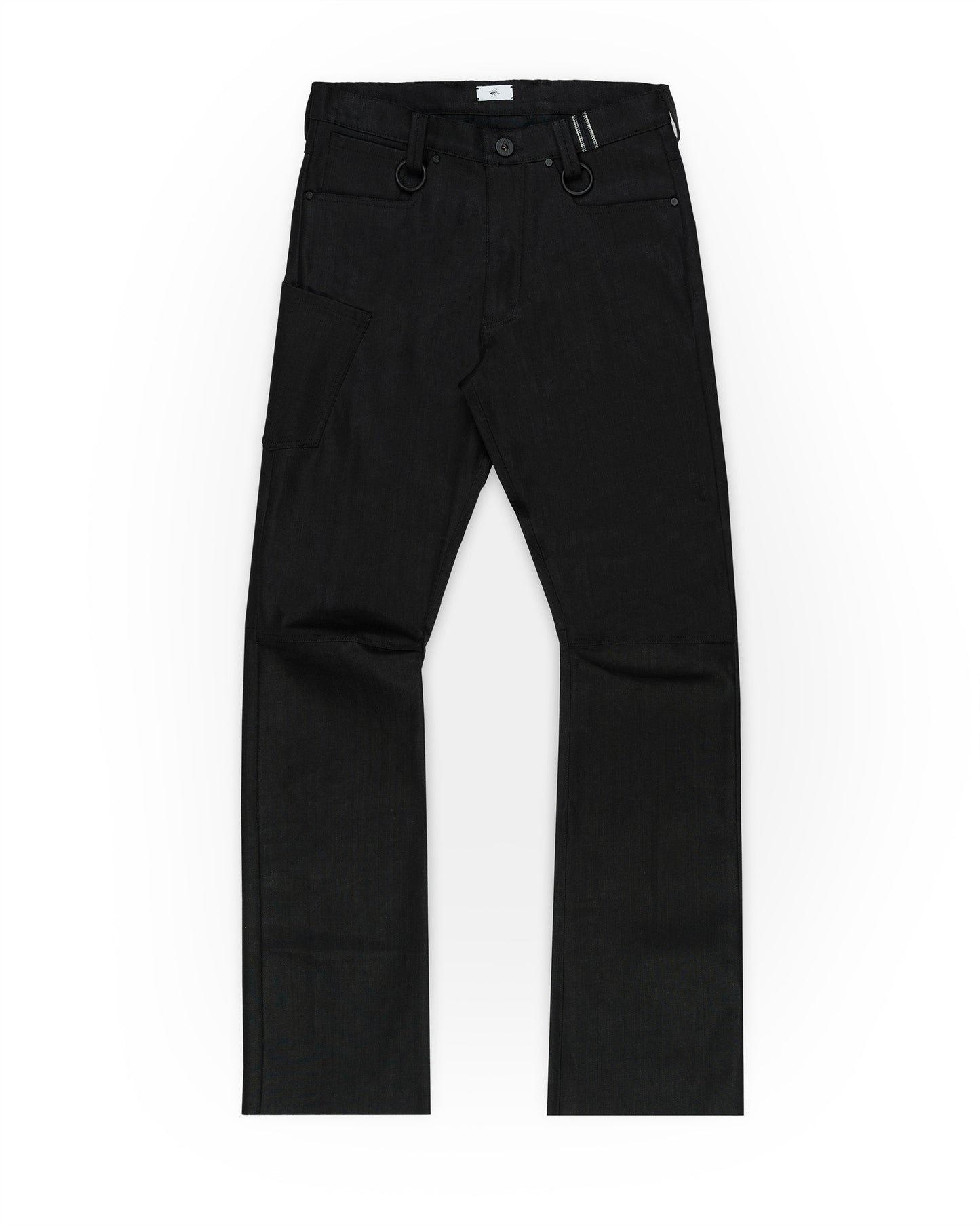 BOOTCUT SELVEDGE DENIM (BLACK RAW)