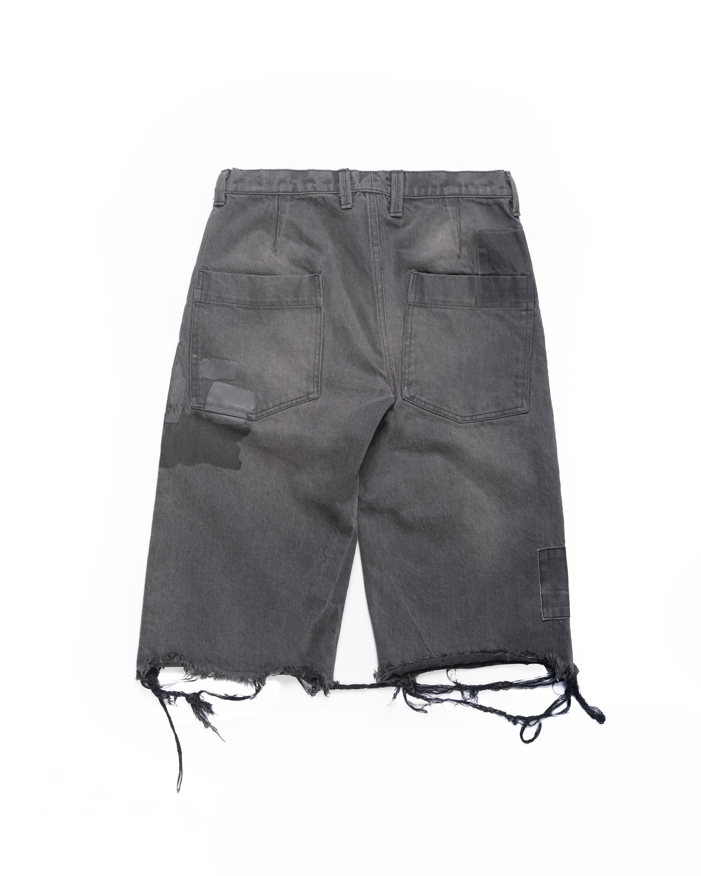 SELVEDGE BUFFING SHORTS CHARCOAL
