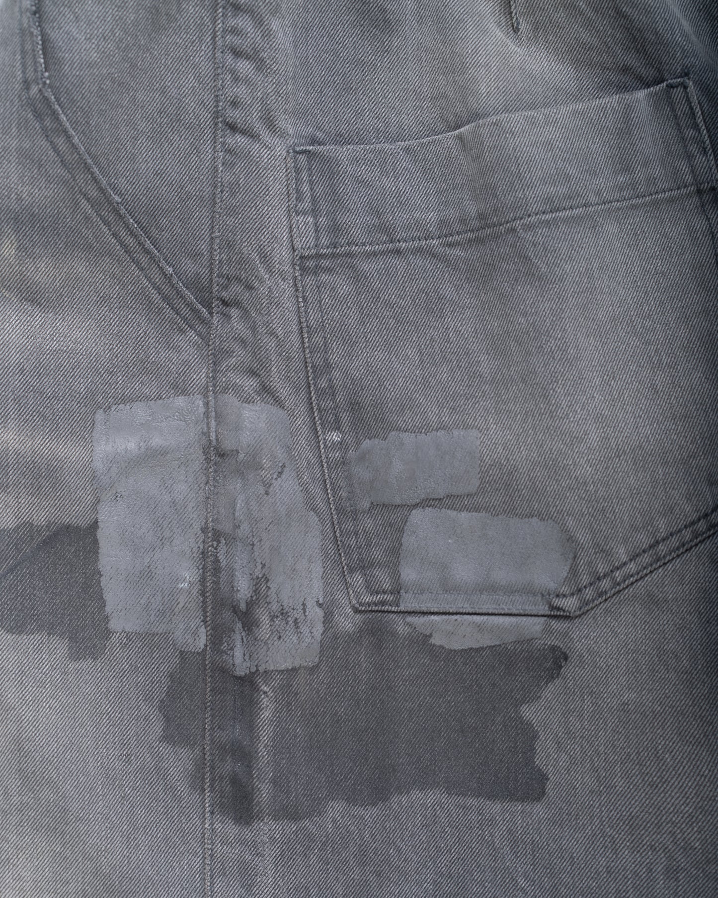 SELVEDGE BUFFING SHORTS CHARCOAL