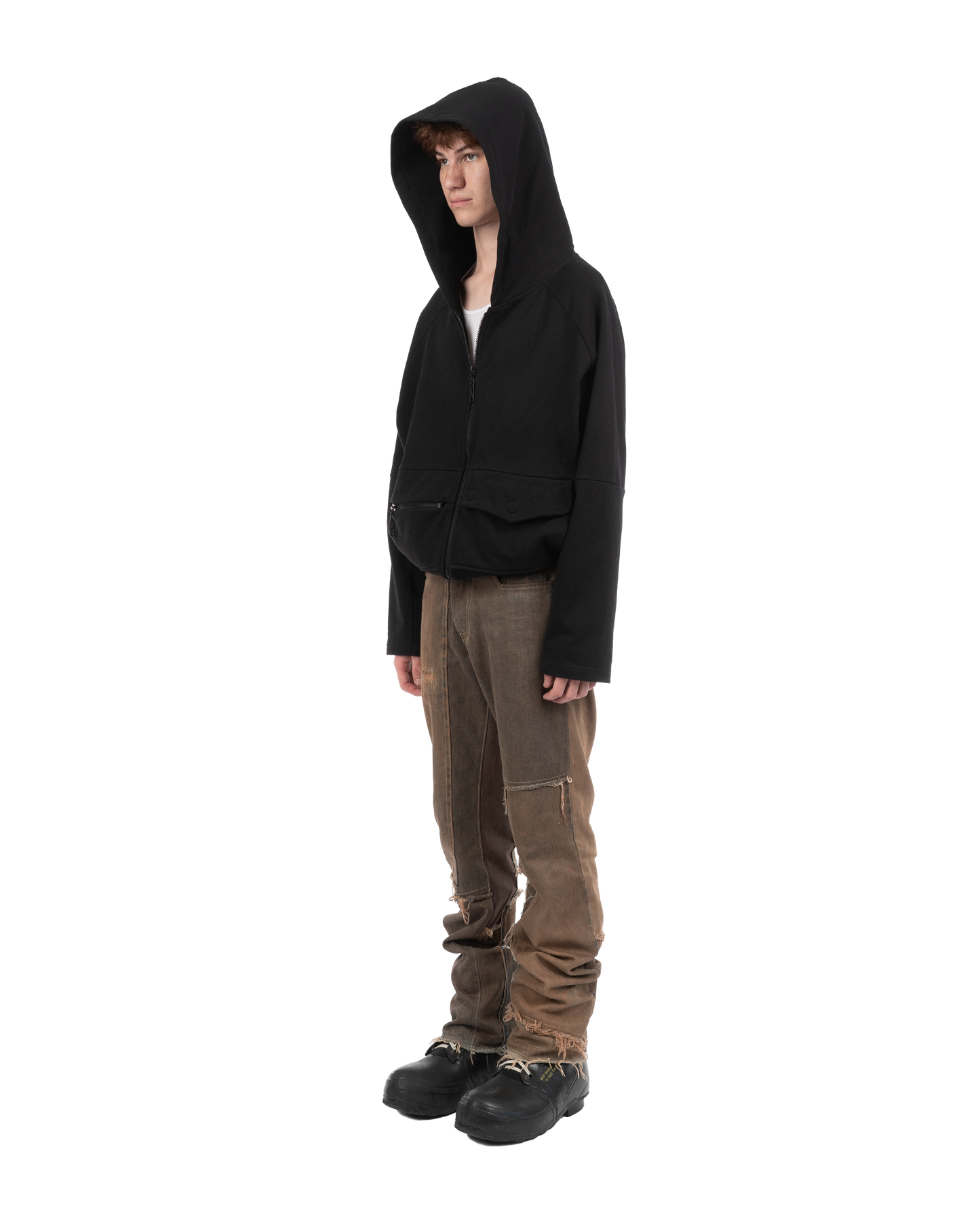 Cargo Hoodie Black