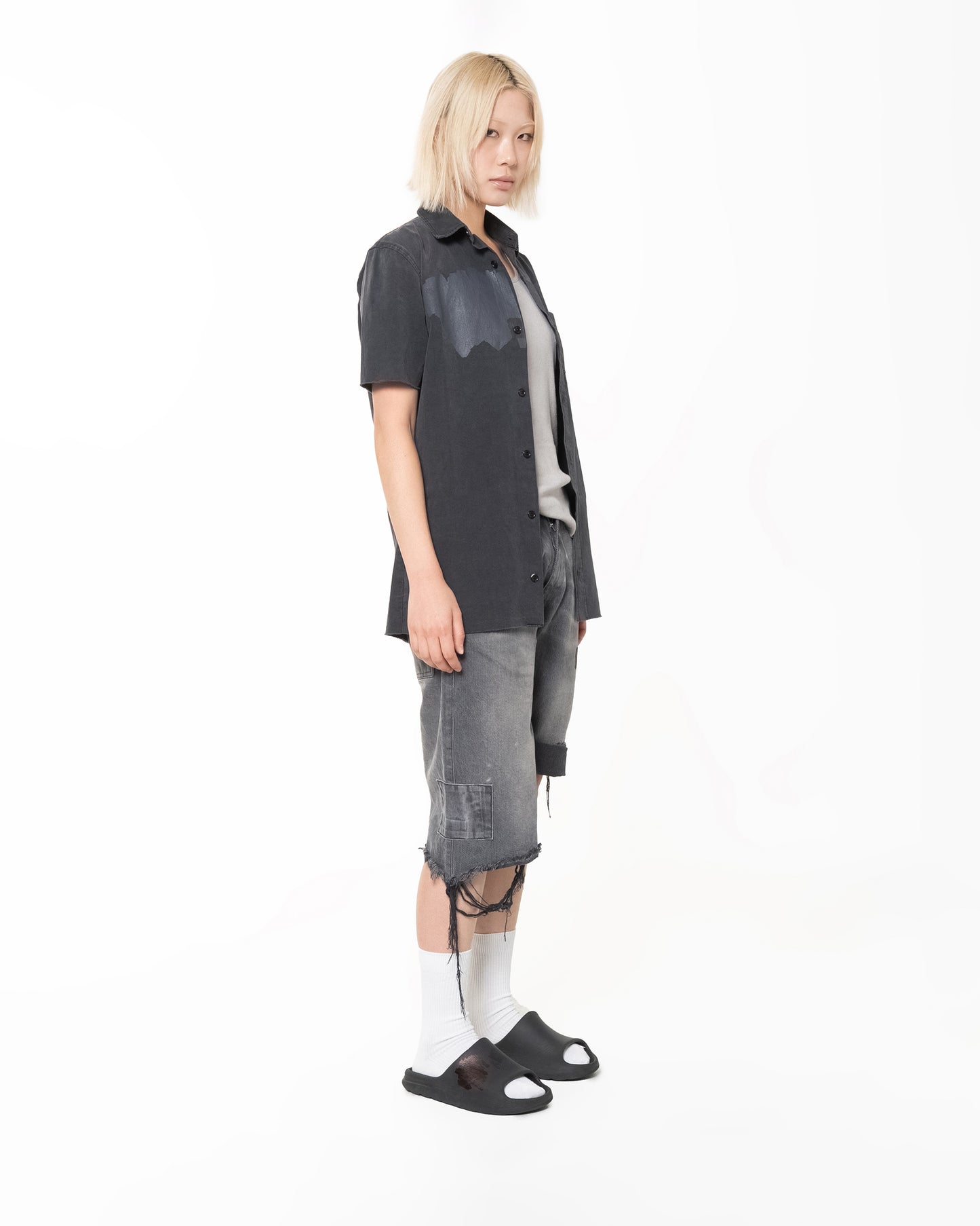 BUFFING WORK SHIRT CHARCOAL