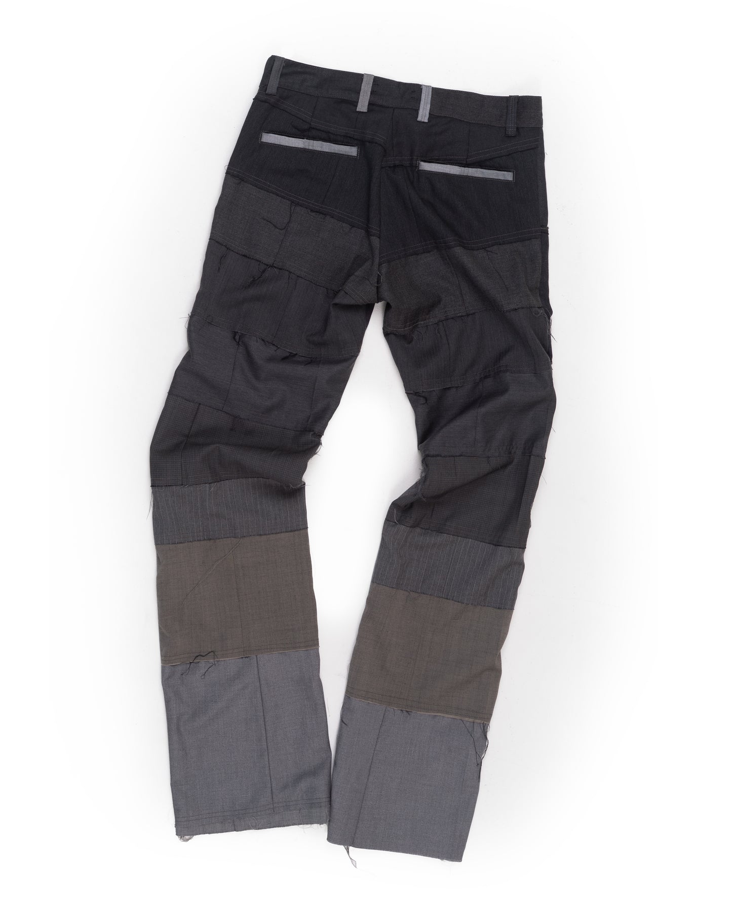 Hem Pant Mixed Grey