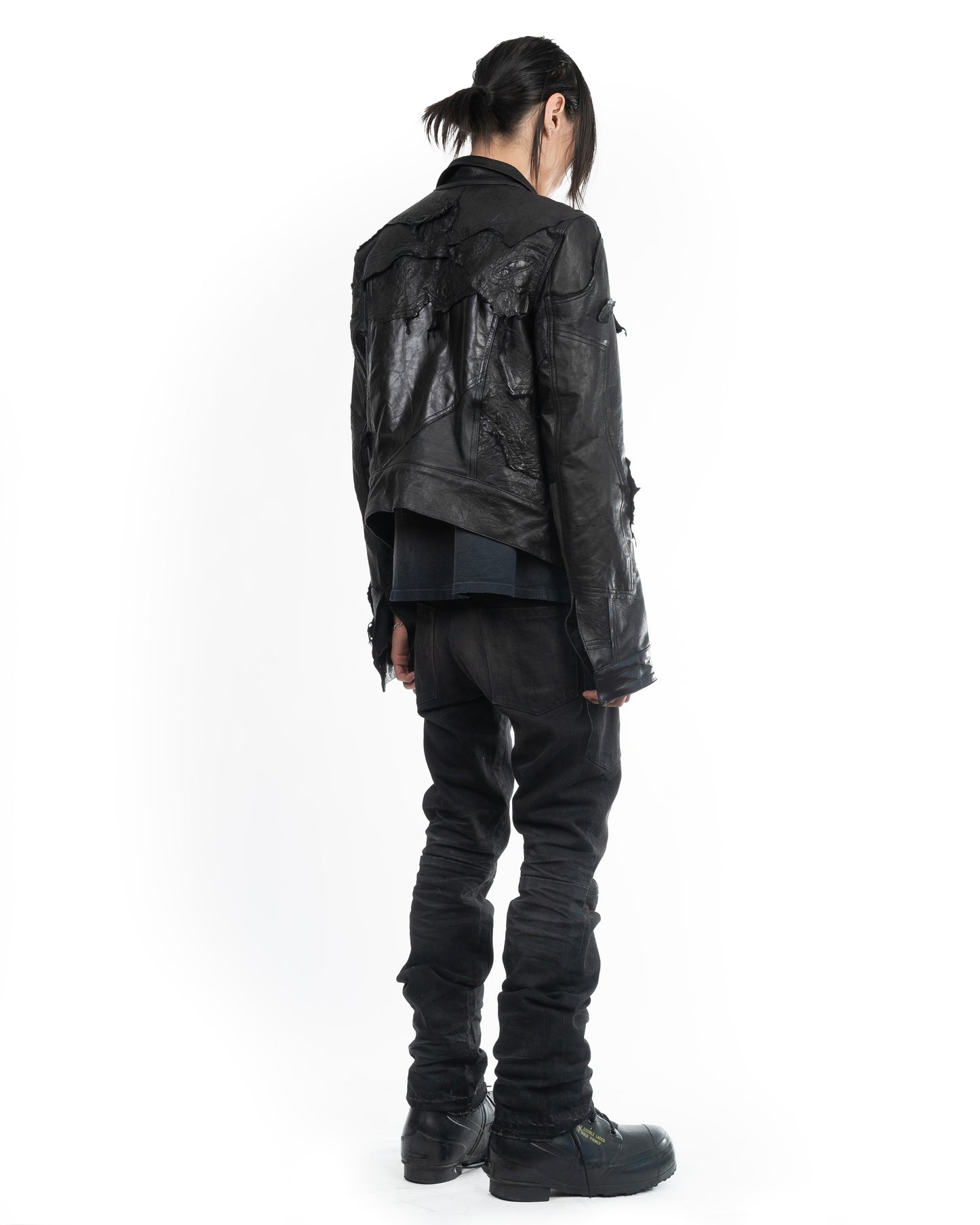 SCRAP LEATHER TYPE 0 (BLACK)