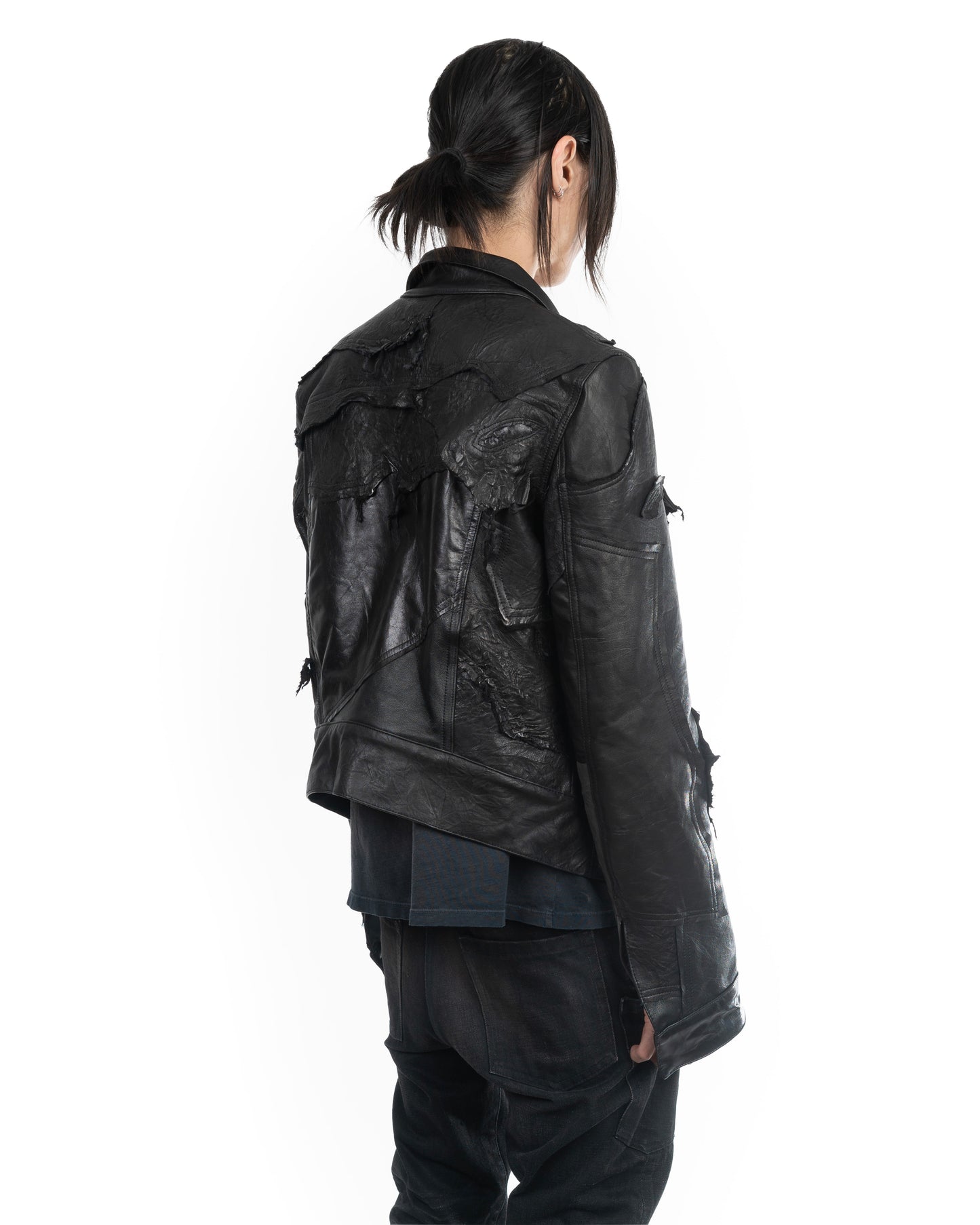 SCRAP LEATHER TYPE 0 (BLACK)