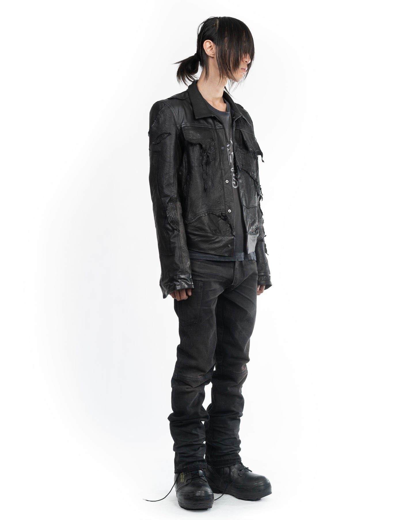 SCRAP LEATHER TYPE 0 (BLACK)