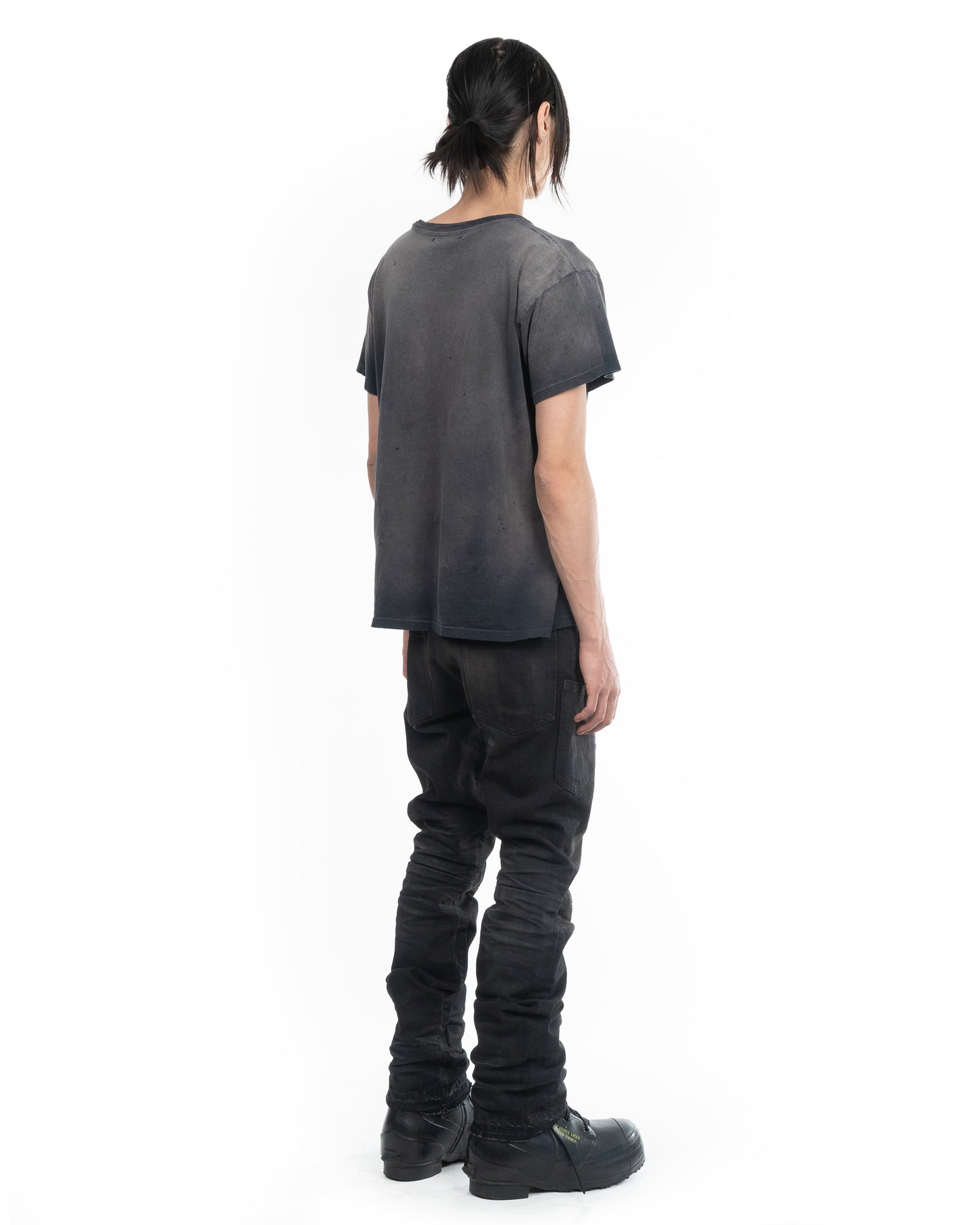 Sensitive T-shirt Aged Black