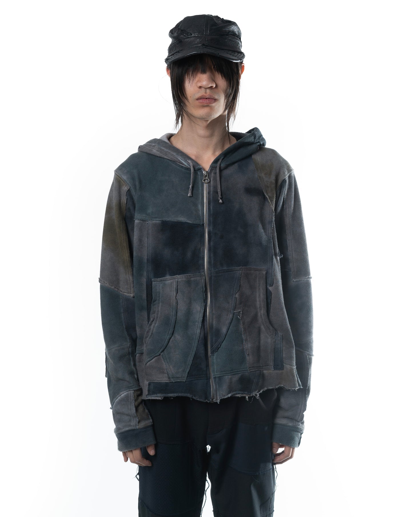 Scrap Leather Militia Hat (Black)