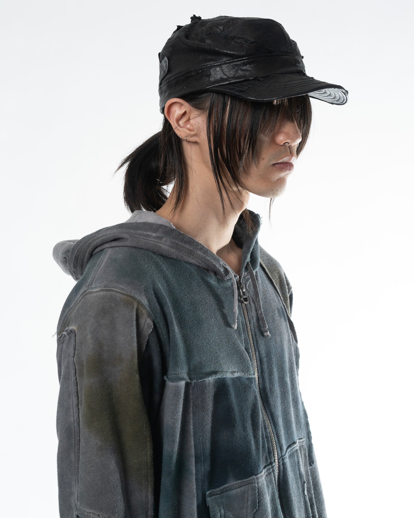 Scrap Leather Militia Hat (Black)