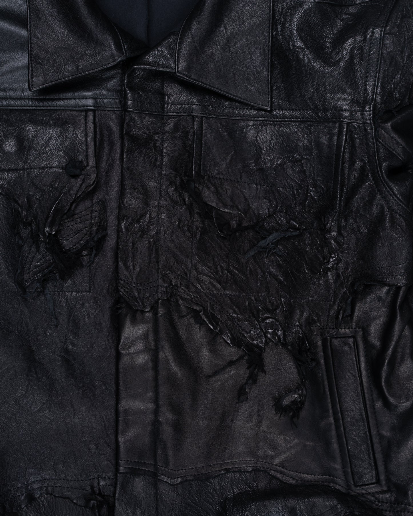 SCRAP LEATHER TYPE 0 (BLACK)