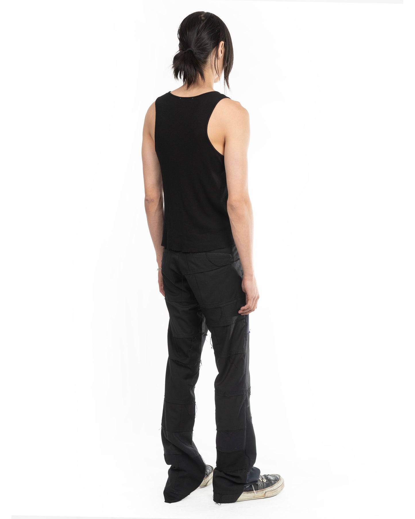 Hem Pant (Mixed Black)