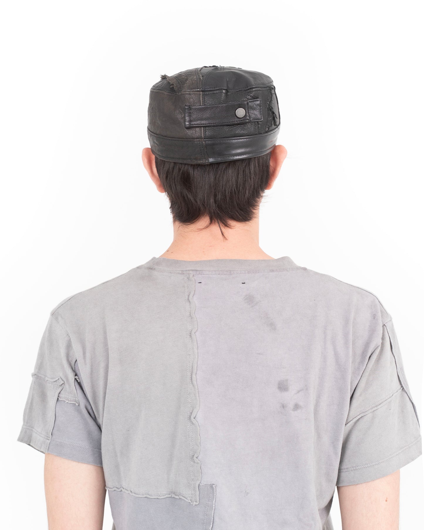Scrap Leather Militia Hat (Black)