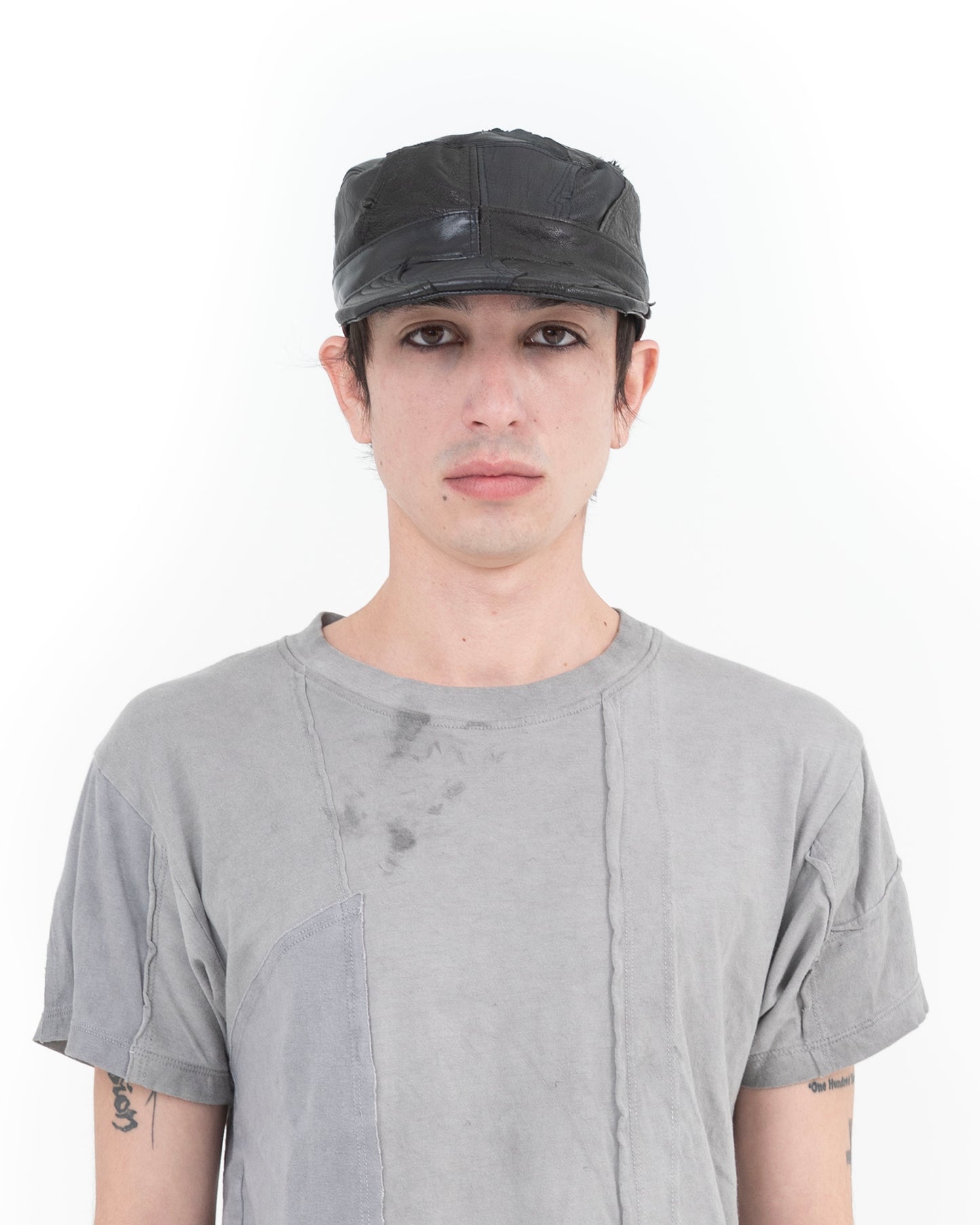 Scrap Leather Militia Hat (Black)