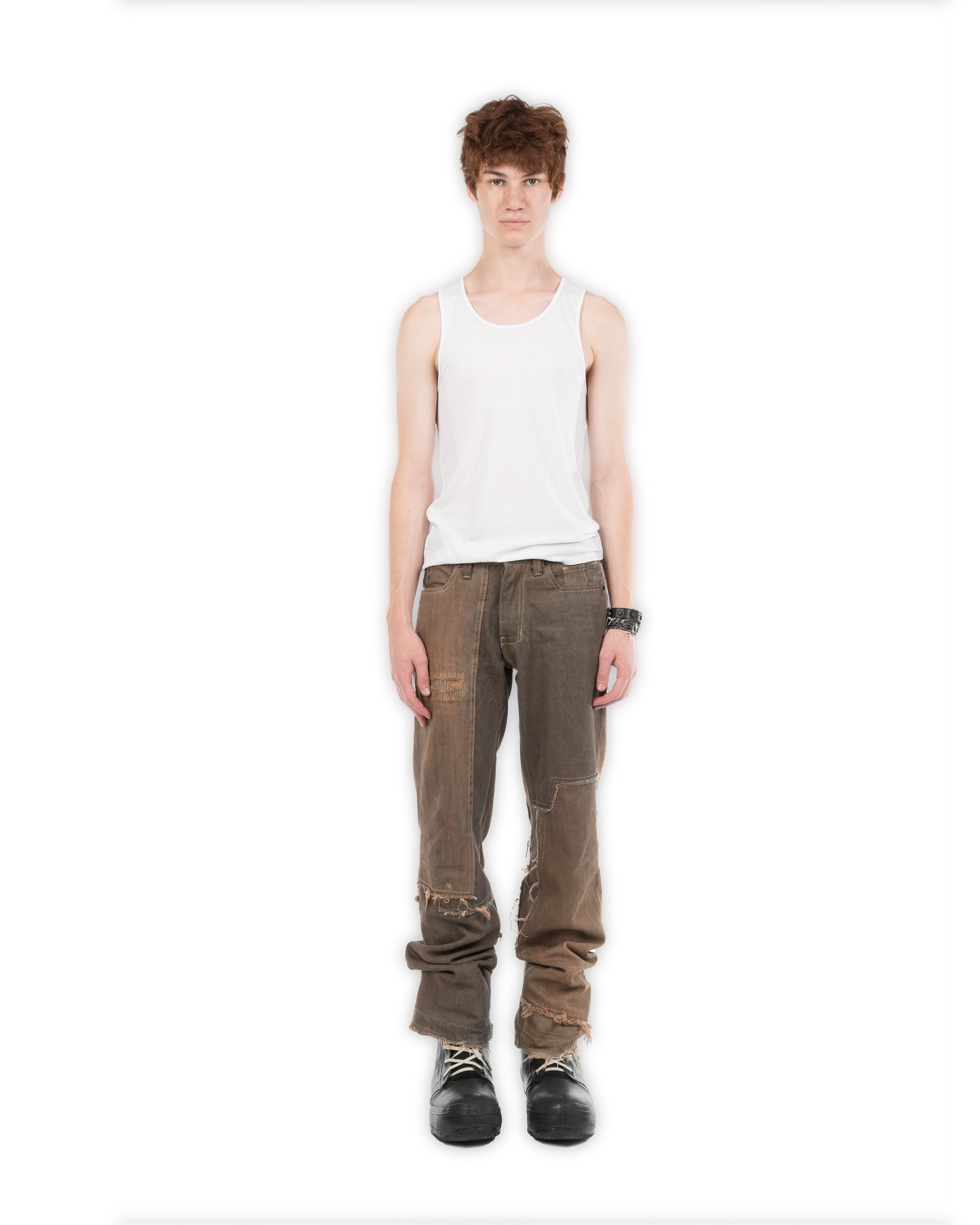 Ribbed Tank White
