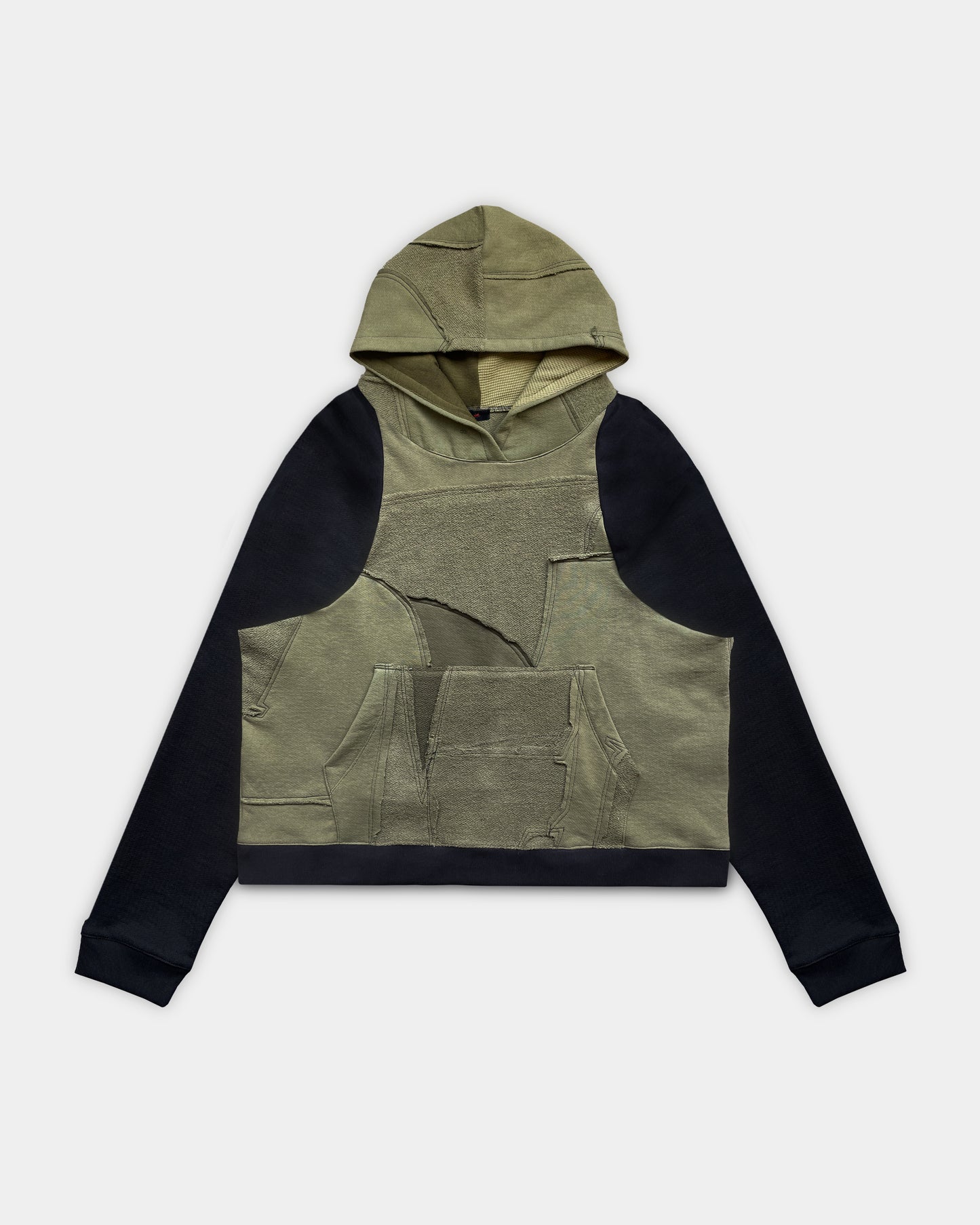 Raglan Scrap Hoodie in UNSC