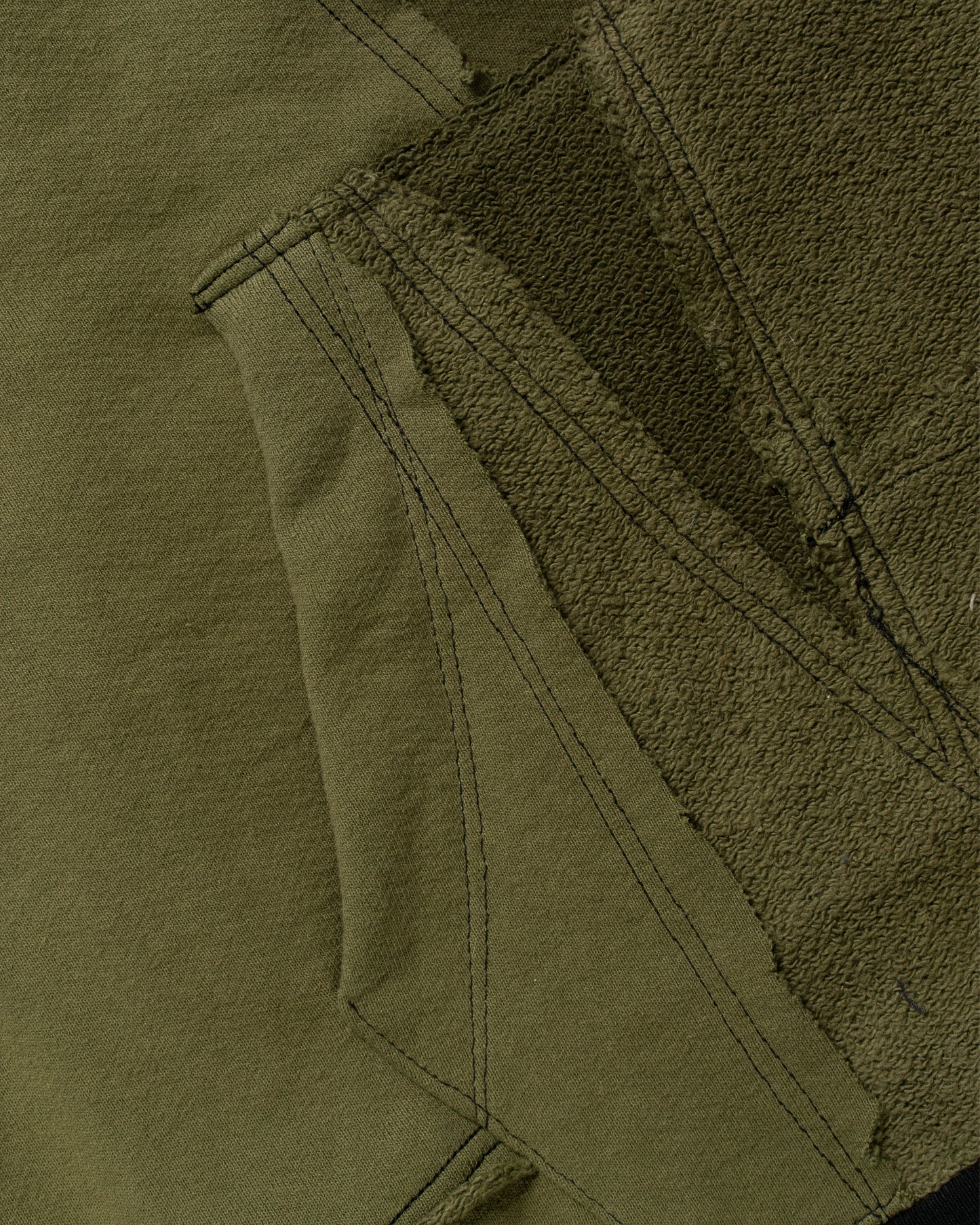 Raglan Scrap Hoodie in UNSC