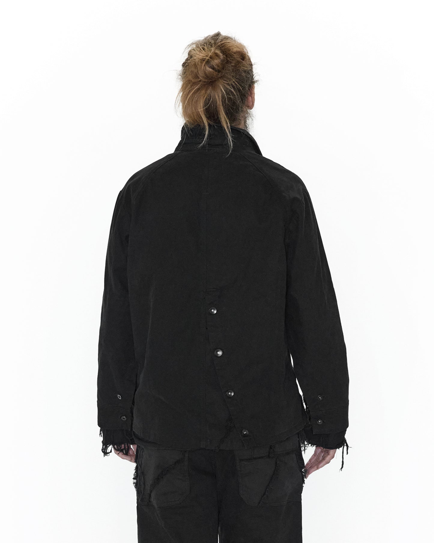 OVERLAY JACKET BLACK SCRAP