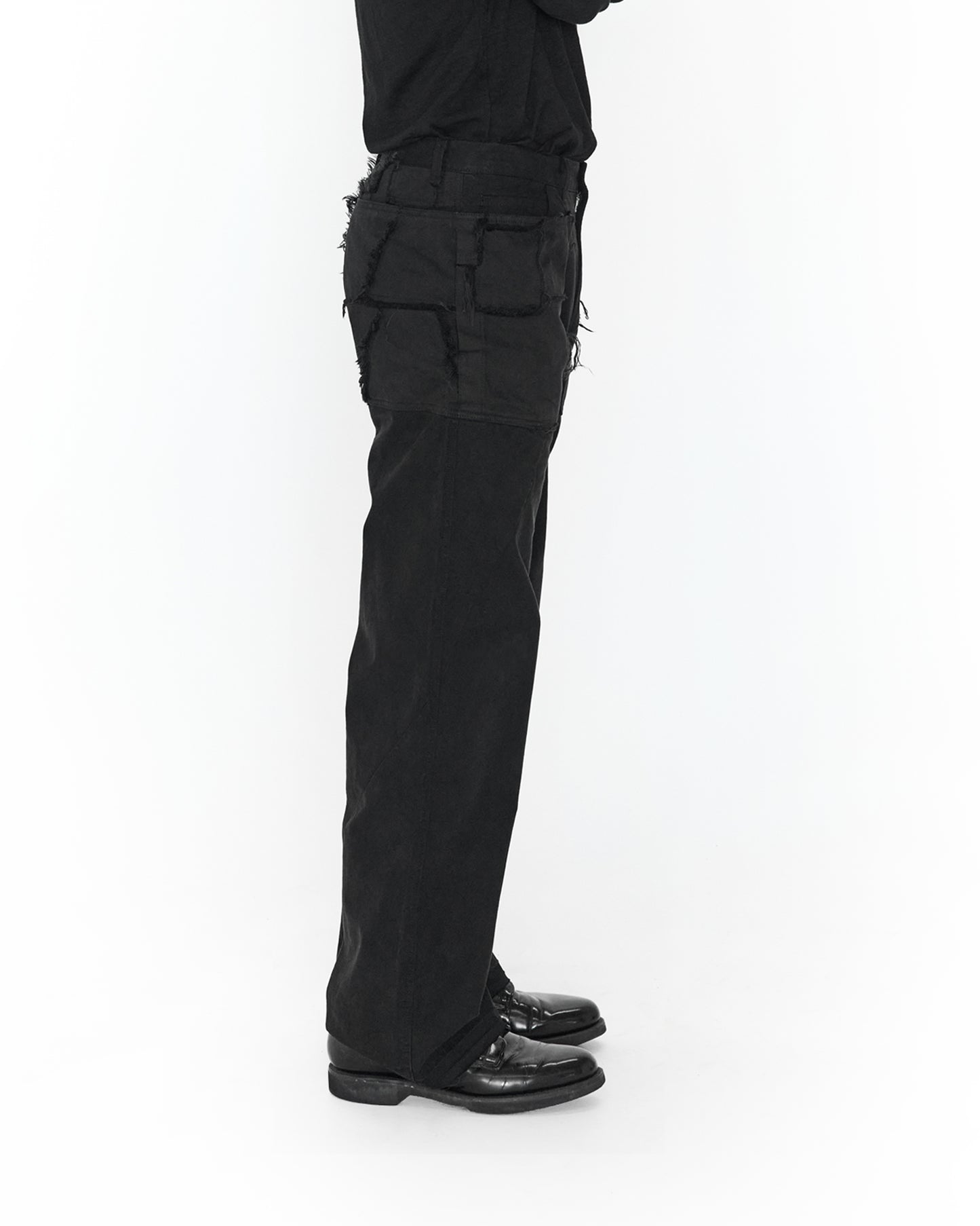 INDUSTRIAL DENIM BLACK SCRAP