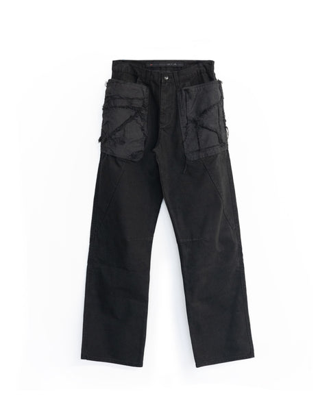 INDUSTRIAL PANT BLACK SCRAP – ANT/ANTI