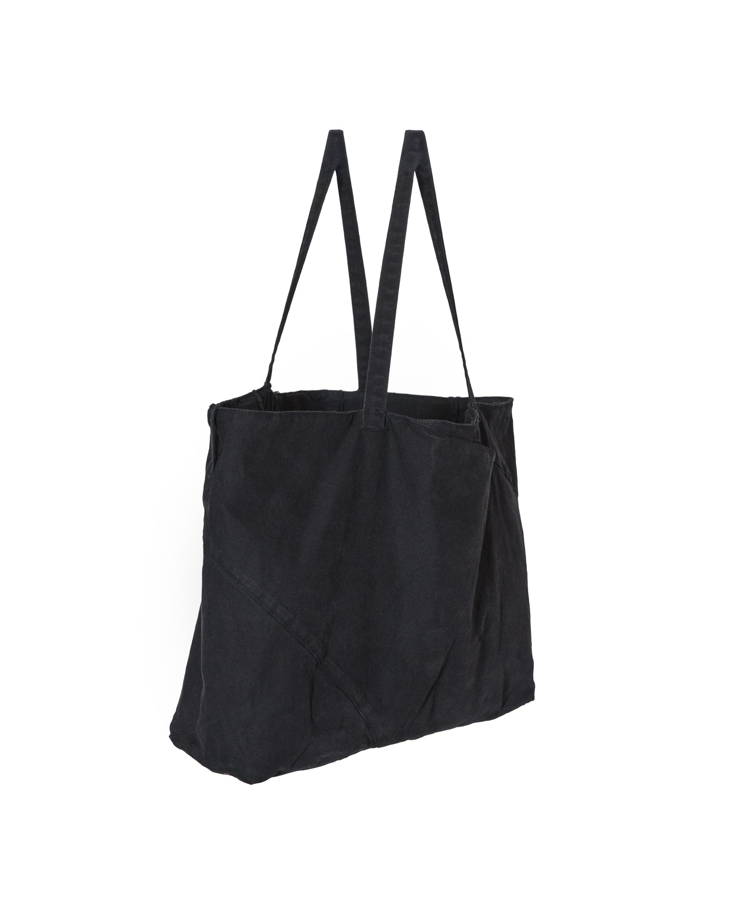 INVERTIBLE TOTE BLACK SCRAP