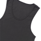 Ribbed Tank Charcoal
