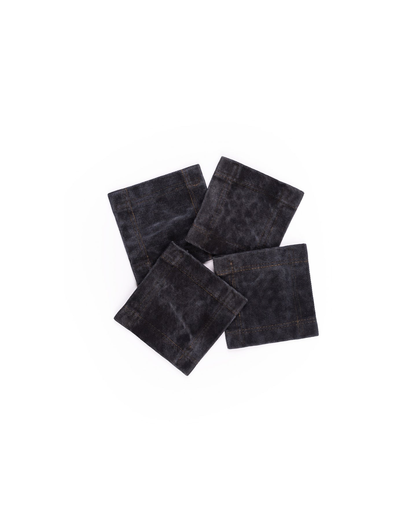 Coasters Black Overdyed