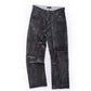 WORN WAXED SCRAP DENIM
