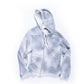 SCRAP ZIP UP HOODIE SPRAY BLUE
