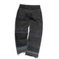 WIDE LEG PANT BLACK DENIM HEM