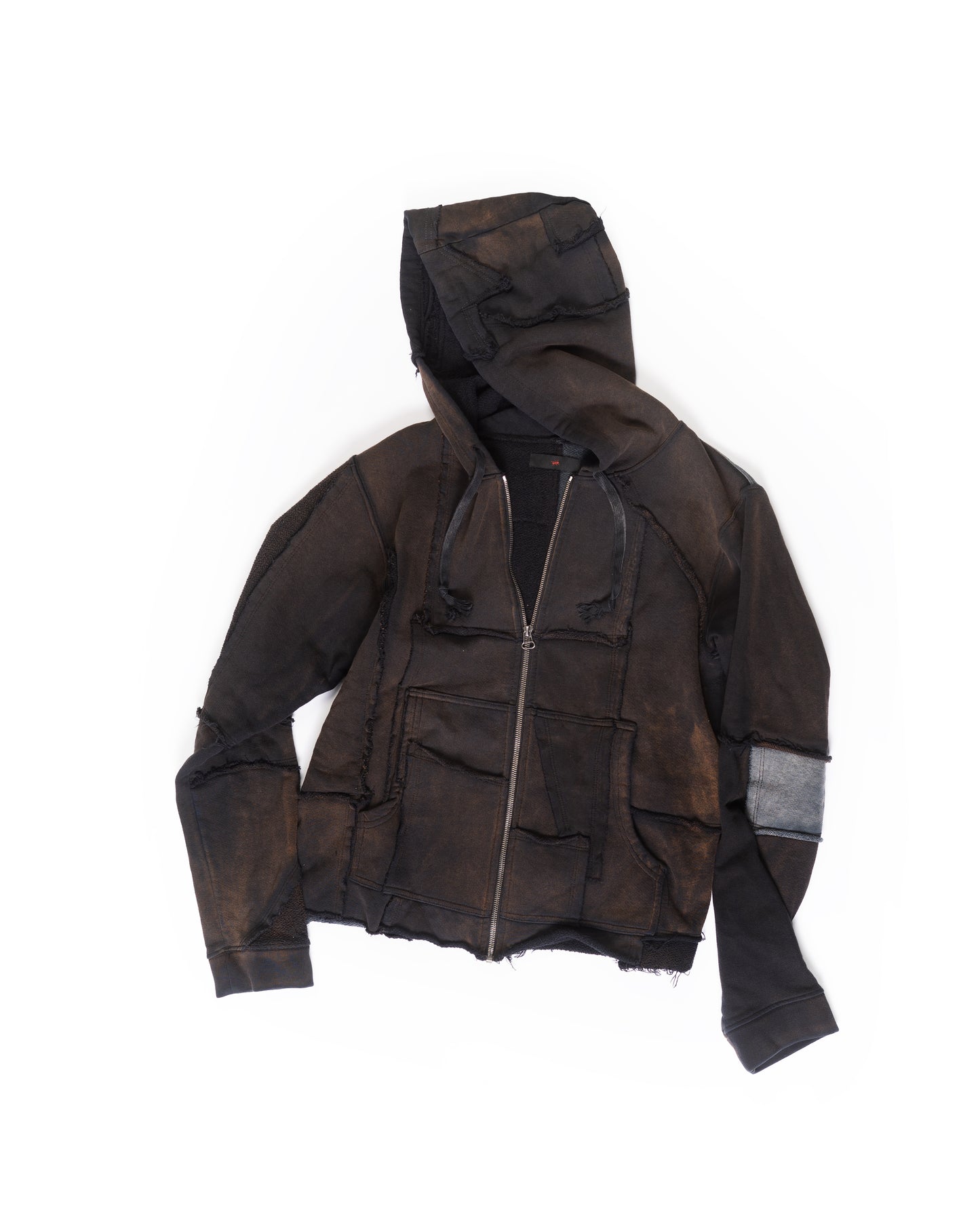 SCRAP ZIPUP POTASSIUM BLACK