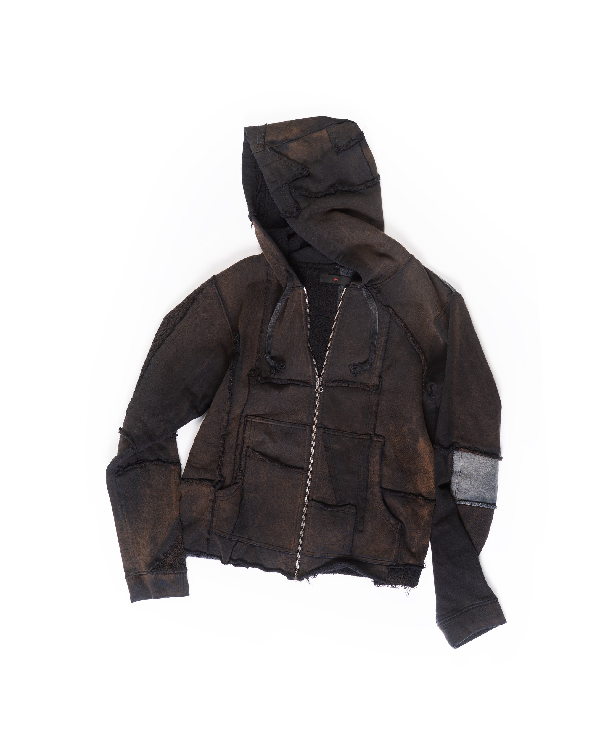 SCRAP ZIPUP POTASSIUM BLACK