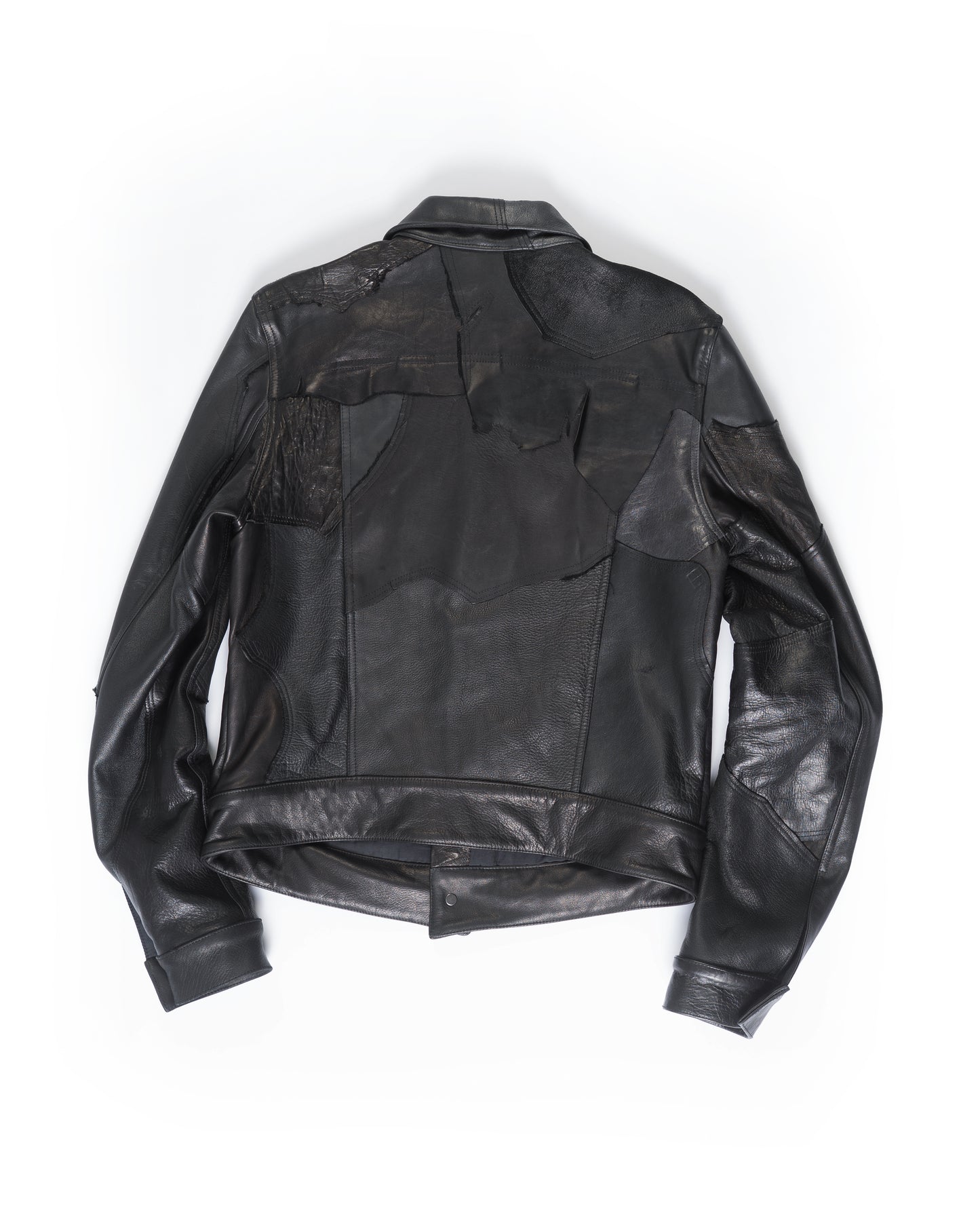 SCRAP LEATHER TYPE 0 BLACK