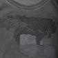 BUFFING T-SHIRT CHARCOAL OIL
