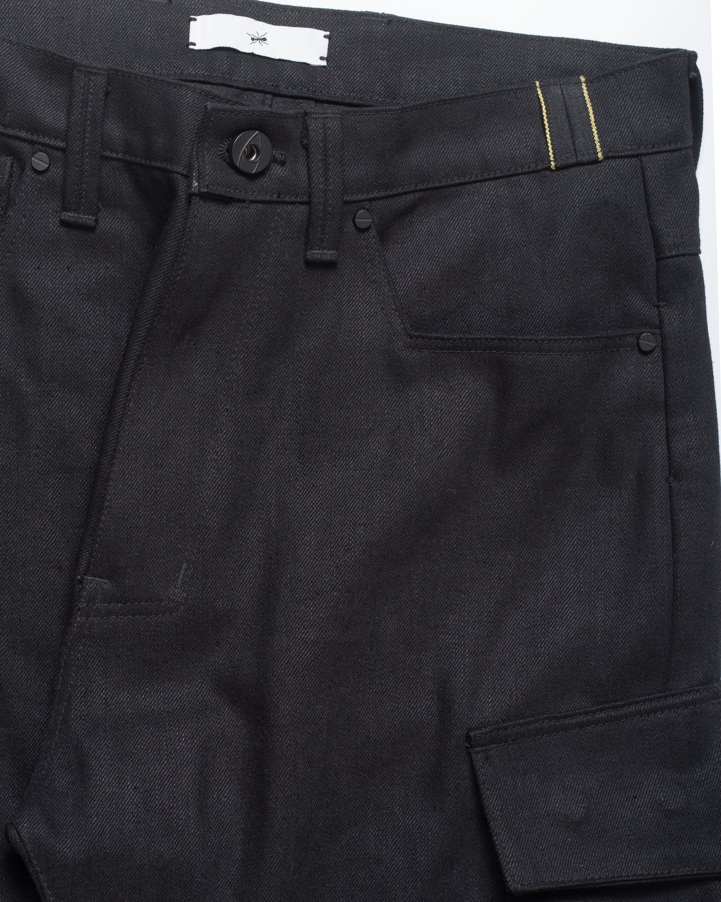 BLACK SELVEDGE JEAN LIGHT CARGO