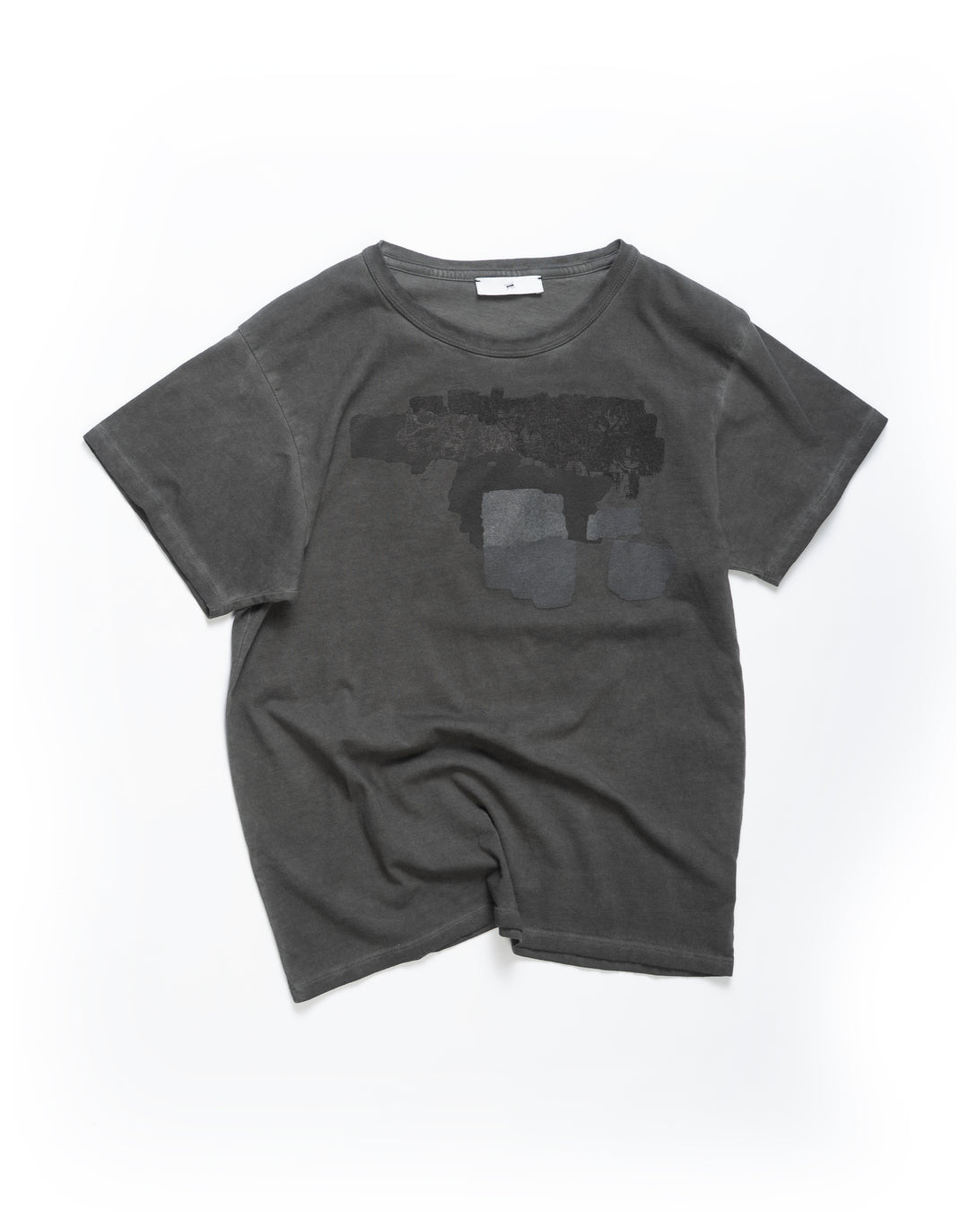 BUFFING T-SHIRT CHARCOAL OIL