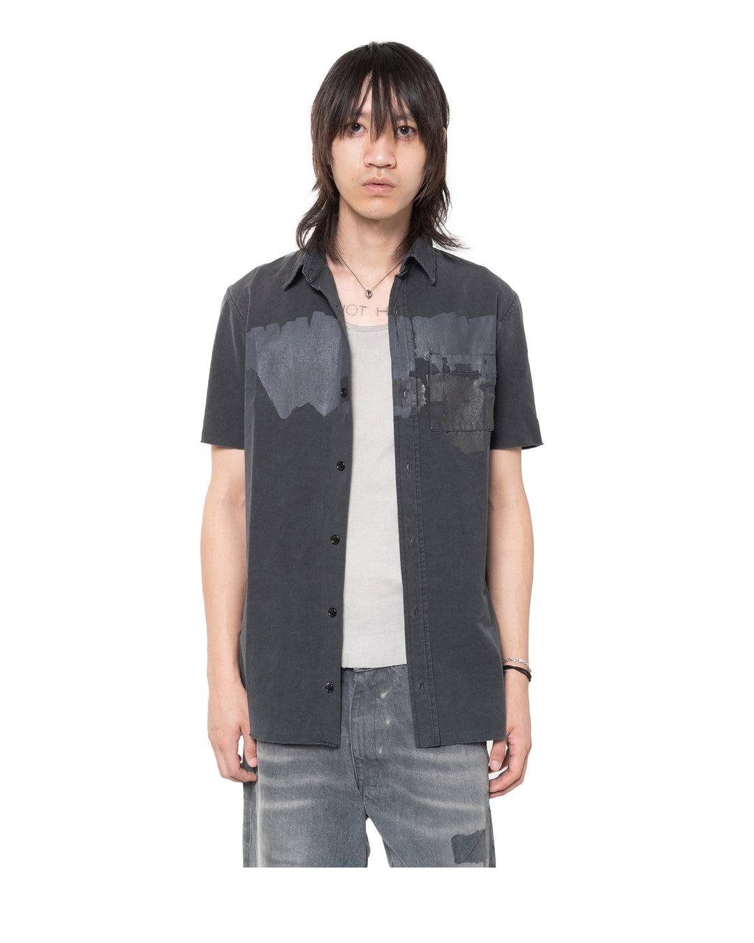 BUFFING WORK SHIRT CHARCOAL