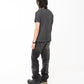 BUFFING T-SHIRT CHARCOAL OIL