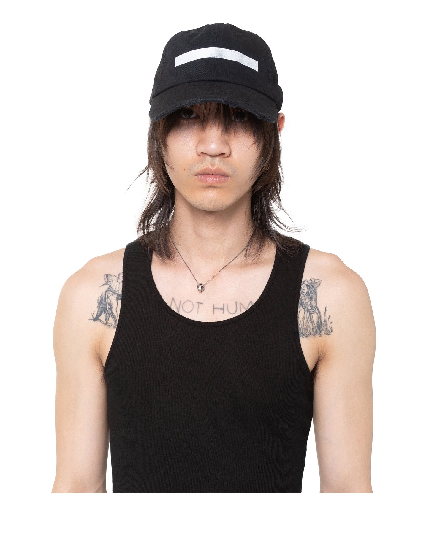 LINE HAT BLACK