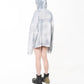 SCRAP PULLOVER HOODIE SPRAY BLUE