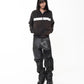 HYBRID HOODIE LINE BLACK POTASSIUM