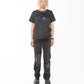 BUFFING T-SHIRT CHARCOAL OIL