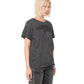 BUFFING T-SHIRT CHARCOAL OIL