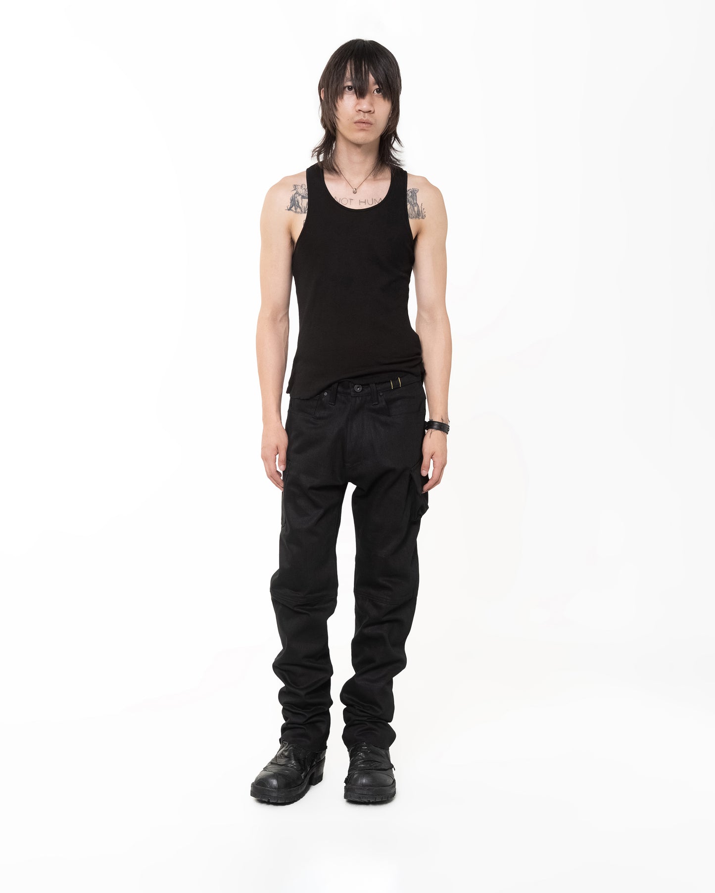 BLACK SELVEDGE JEAN LIGHT CARGO