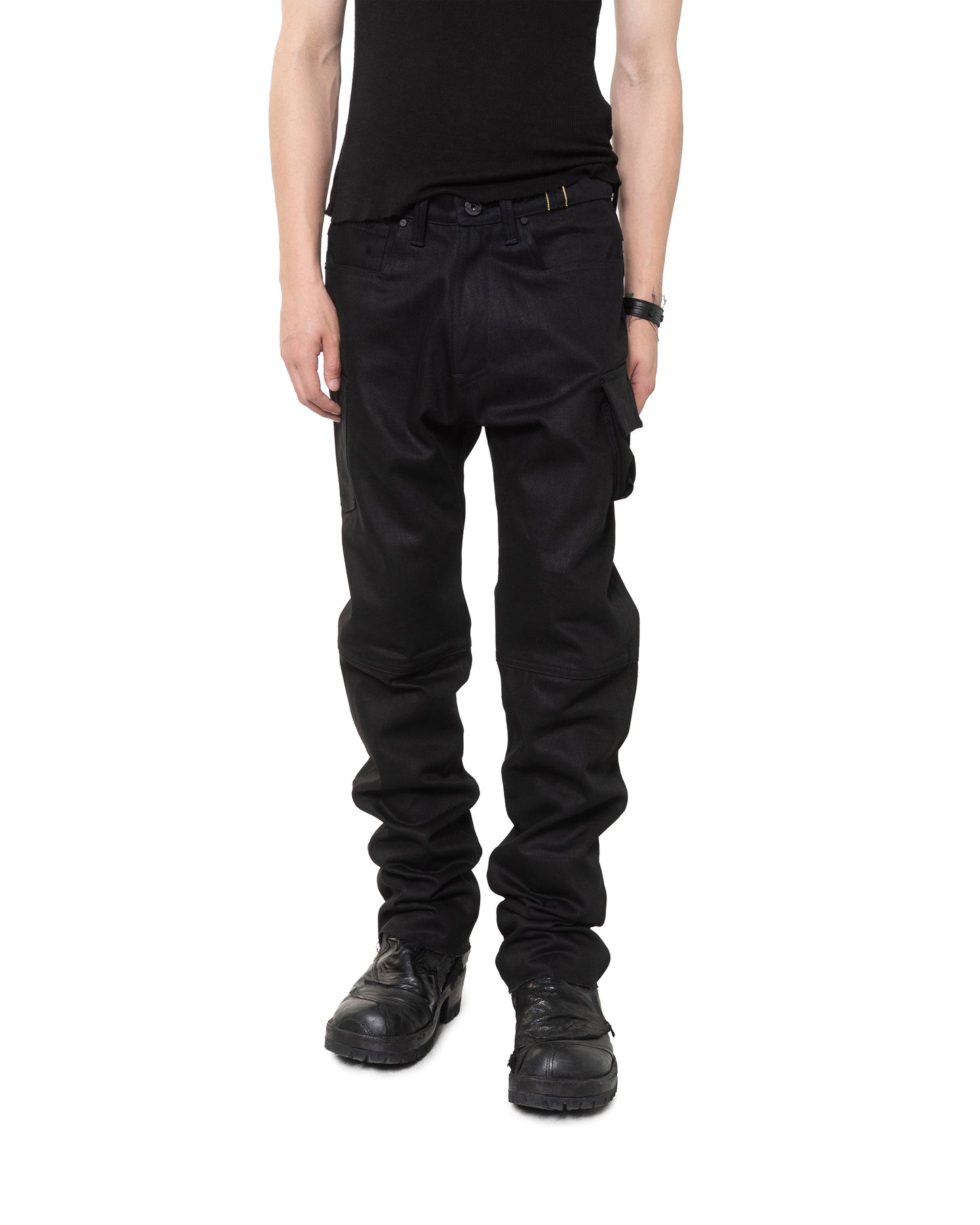 BLACK SELVEDGE JEAN LIGHT CARGO