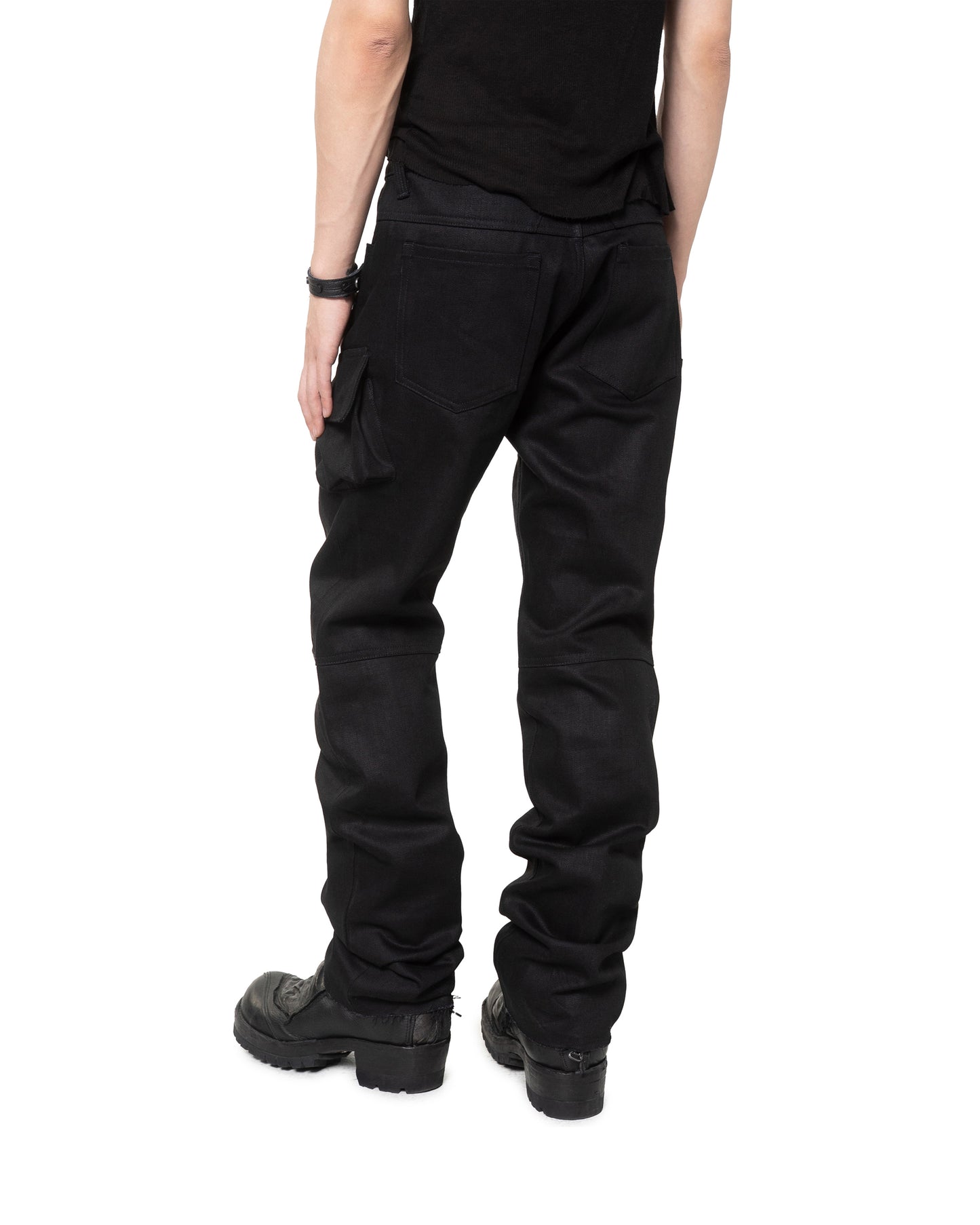 BLACK SELVEDGE JEAN LIGHT CARGO
