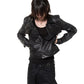 SCRAP LEATHER TYPE 0 BLACK