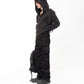 SCRAP HYBRID HOODIE BLACK POTASSIUM