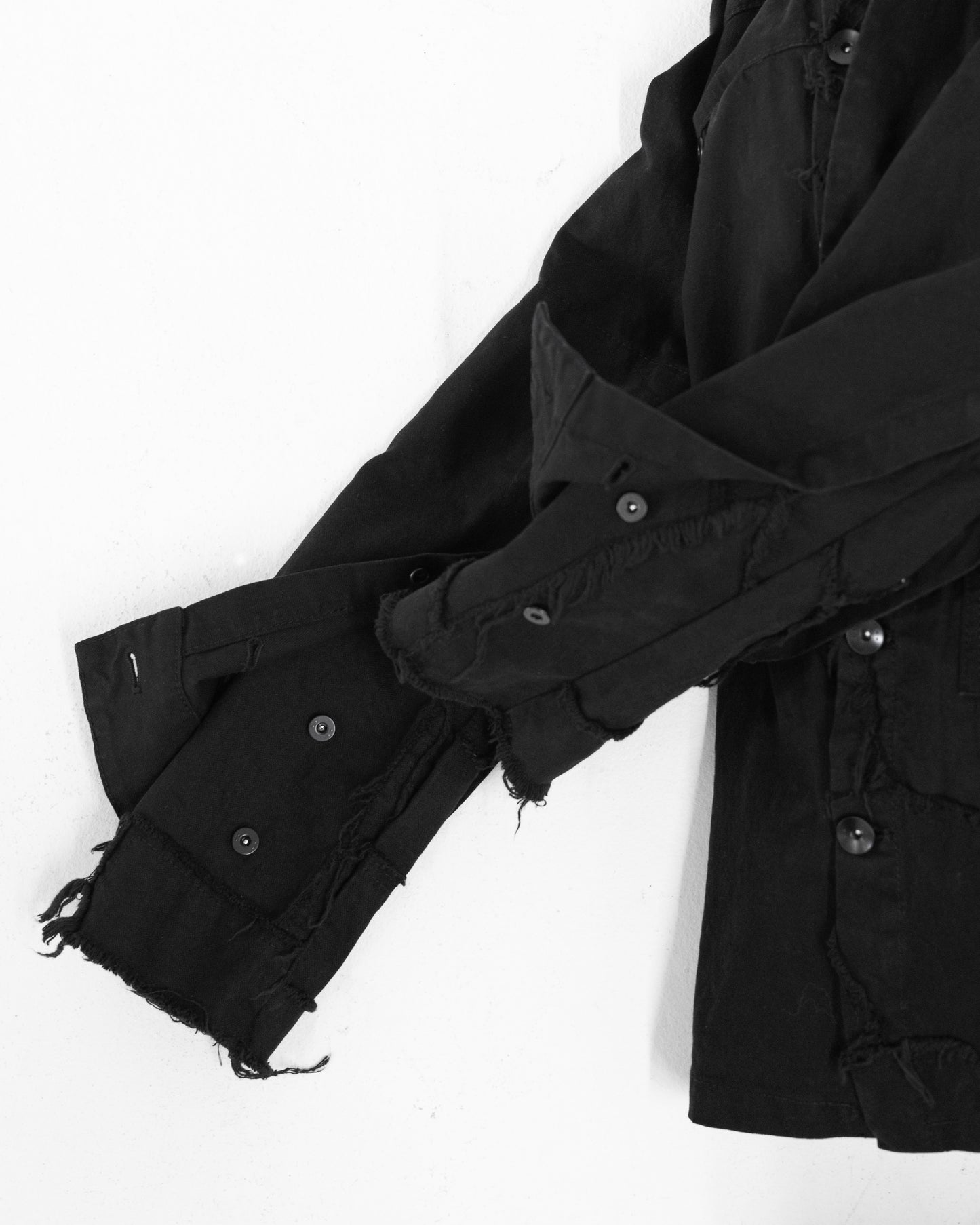 OVERLAY JACKET BLACK SCRAP