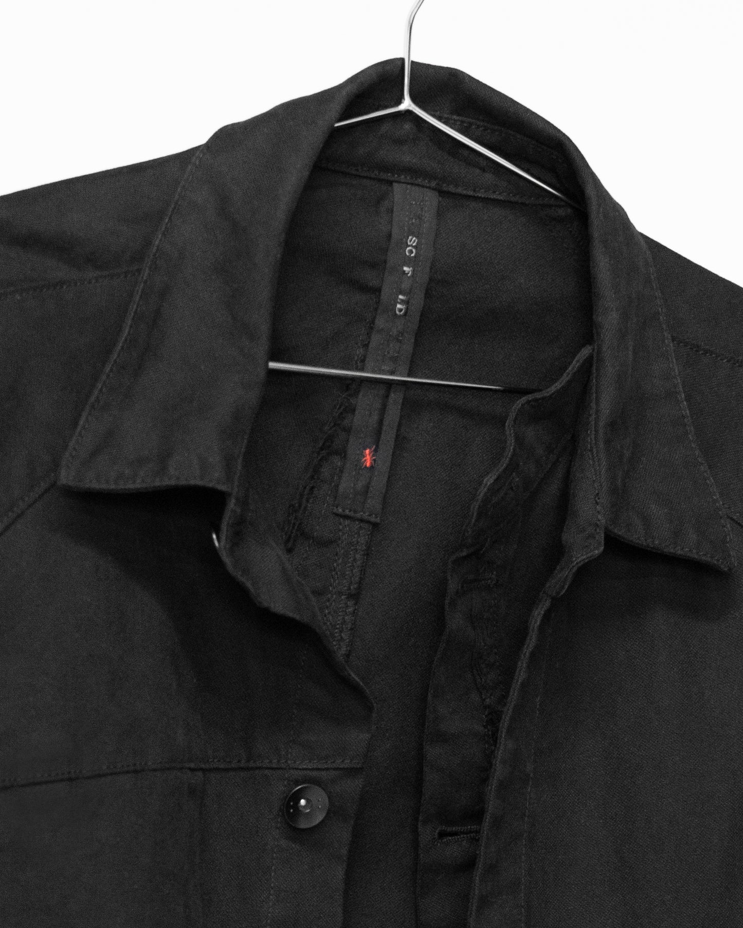 OVERLAY JACKET BLACK SCRAP