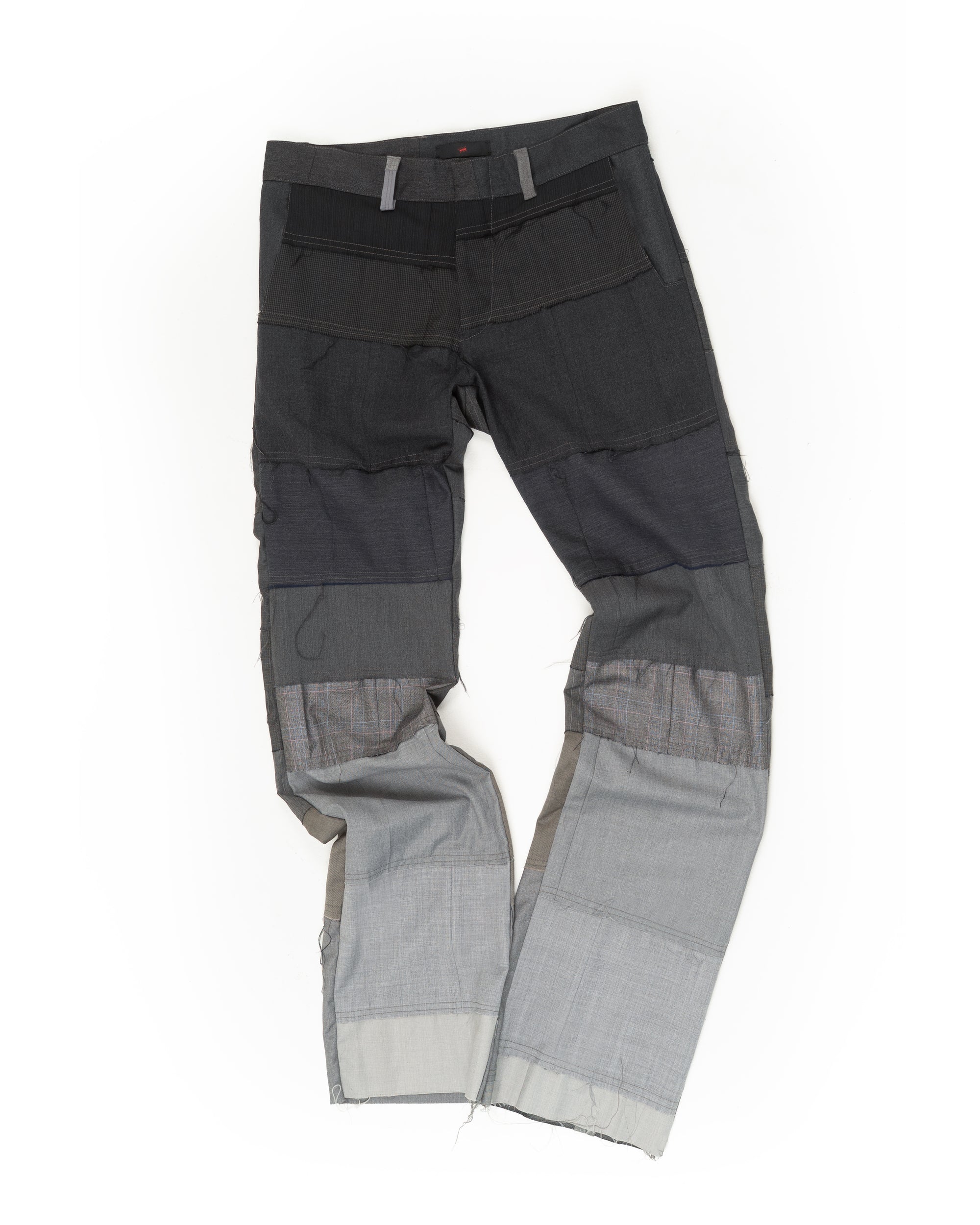 Hem Pant Mixed Grey